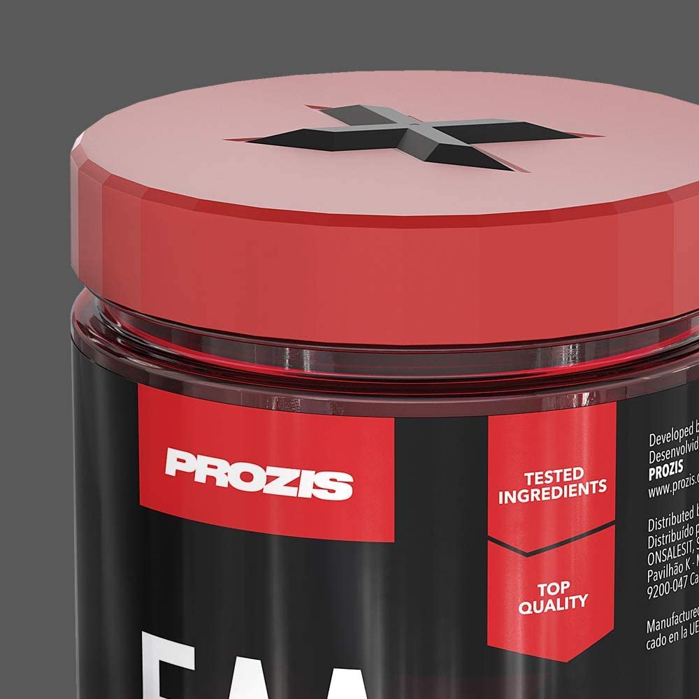 Prozis EAA Essential Amino Acids Supplement - 30 Servings (309g) Orange Flavor - Post Workout Recovery & Muscle Growth Support for Athletes & Fitness Enthusiasts