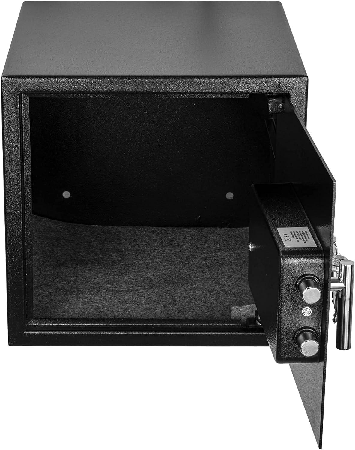 Genie Hand Safe with Double Lock & 2 Cross Locks - High Security Home & Office Safe for Cash, Jewelry & Documents - Ideal for Bedroom, Closet or Business Use
