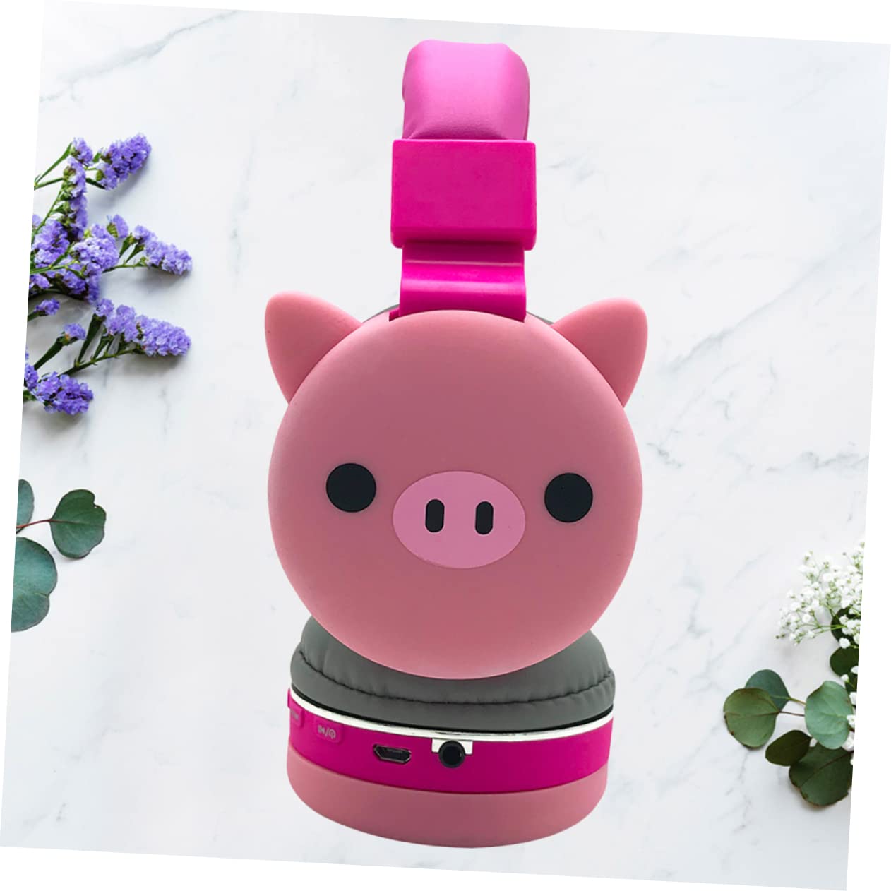 SUPVOX Wireless Over-Ear Headphones with Animal Design - Panda & Cat Style, Comfortable Head-Mounted Gaming Headset for PC, Computer, and Mobile Devices | Perfect for Gaming, Streaming, and Online Classes