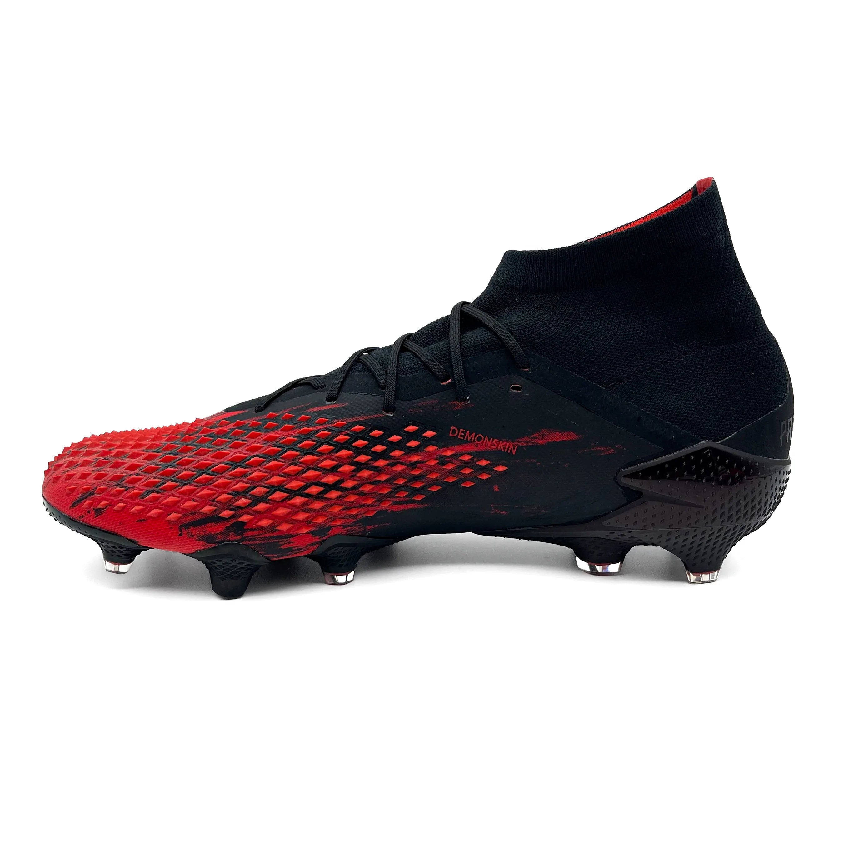 Adidas Predator 20.1 FG Soccer Cleats - Core Black/Active Red - Firm Ground Football Boots for Men | Perfect for Professional Matches & Training Sessions