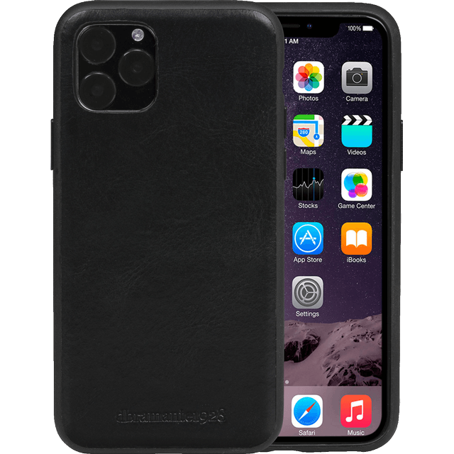 Dbramante Herning Black Protective Case Cover for iPhone 11 - Slim Shockproof Phone Cover with Anti-Scratch Design | Perfect for Everyday Use, Travel & Outdoor Activities