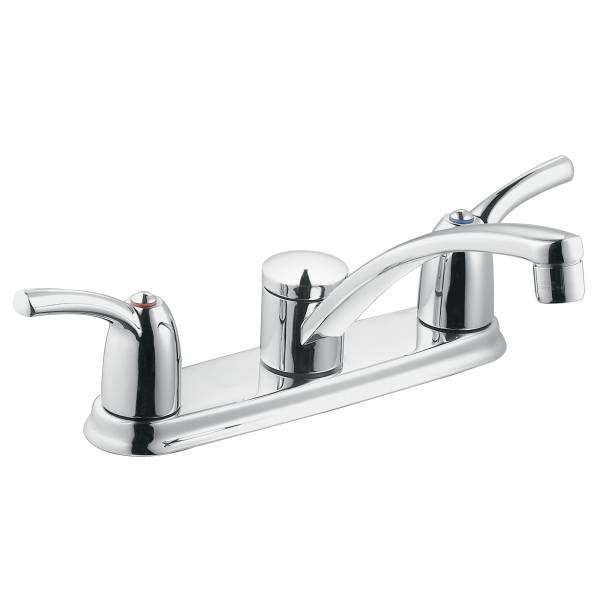 Moen Adler 87412 Chrome Kitchen Faucet - High Arc Pull-Down Sprayer for Modern Home & Commercial Use