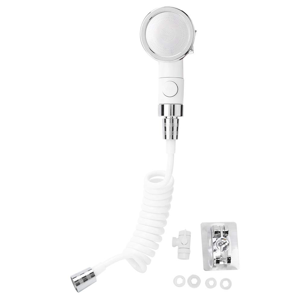 High Pressure G1/2 Thread Bathroom Faucet & External Shower Head Sprayer Set - Durable Wash Basin Accessory for Bathroom, Kitchen, and Outdoor Cleaning