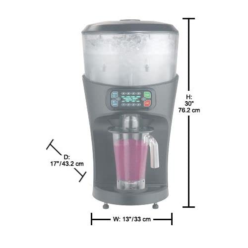 Hamilton Beach HBS1400 64 oz Commercial Blender & Ice Crusher - High Performance Revolution Series for Smoothies, Shakes & Frozen Drinks in Restaurants & Bars