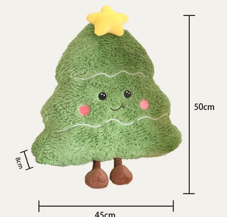 Adorable Christmas Tree Plush Toy - Soft Holiday Stuffed Animal for Kids, Home Decor & Gift Giving | Perfect for Xmas Decorations, Stocking Stuffers & Cozy Winter Nights