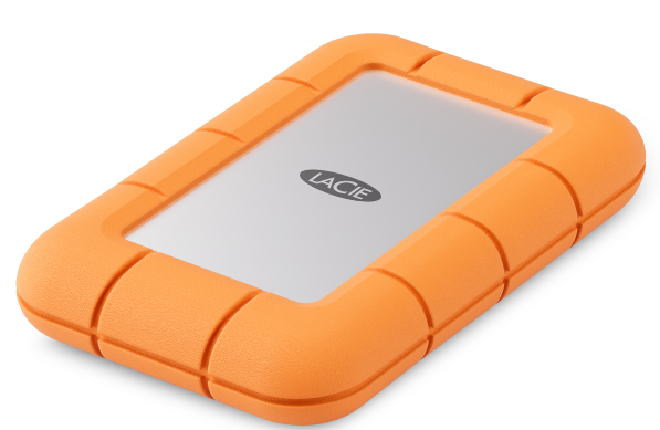 LaCie Rugged Mini SSD Portable Hard Drive 1TB/2TB/4TB/5TB - Shockproof, Waterproof & Dustproof External SSD for Mac, PC & Laptop - Perfect for Travel, Photography & Video Editing