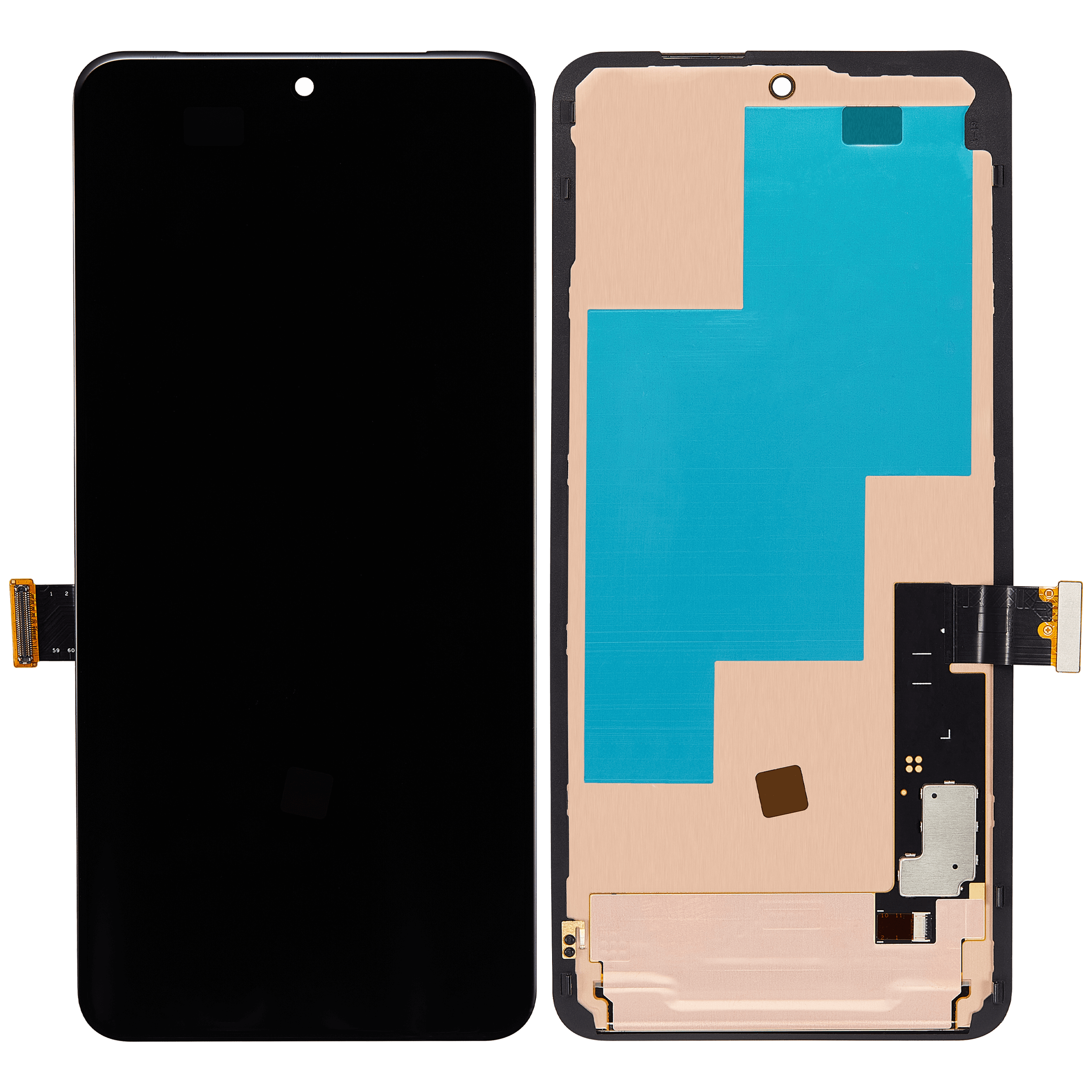 Google Pixel 8 Pro OLED Screen Replacement with Frame - No Fingerprint Sensor | Refurbished Display Assembly in All Colors | Perfect for DIY Phone Repairs & Screen Damage Fixes