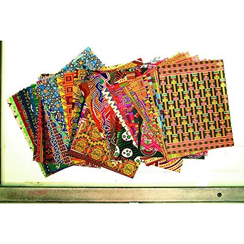 ROYLCO INC. Around the World Paper Set - 96 Sheets (Pack of 3) | Multicultural Craft Paper for Kids, Classroom Projects & Scrapbooking