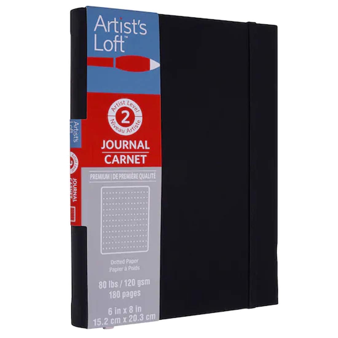 Artist's Loft Premium Black Dot Grid Journal - Bullet Notebook for Sketching, Planning & Creative Writing | Perfect for Doodling, Note Taking & Daily Organization