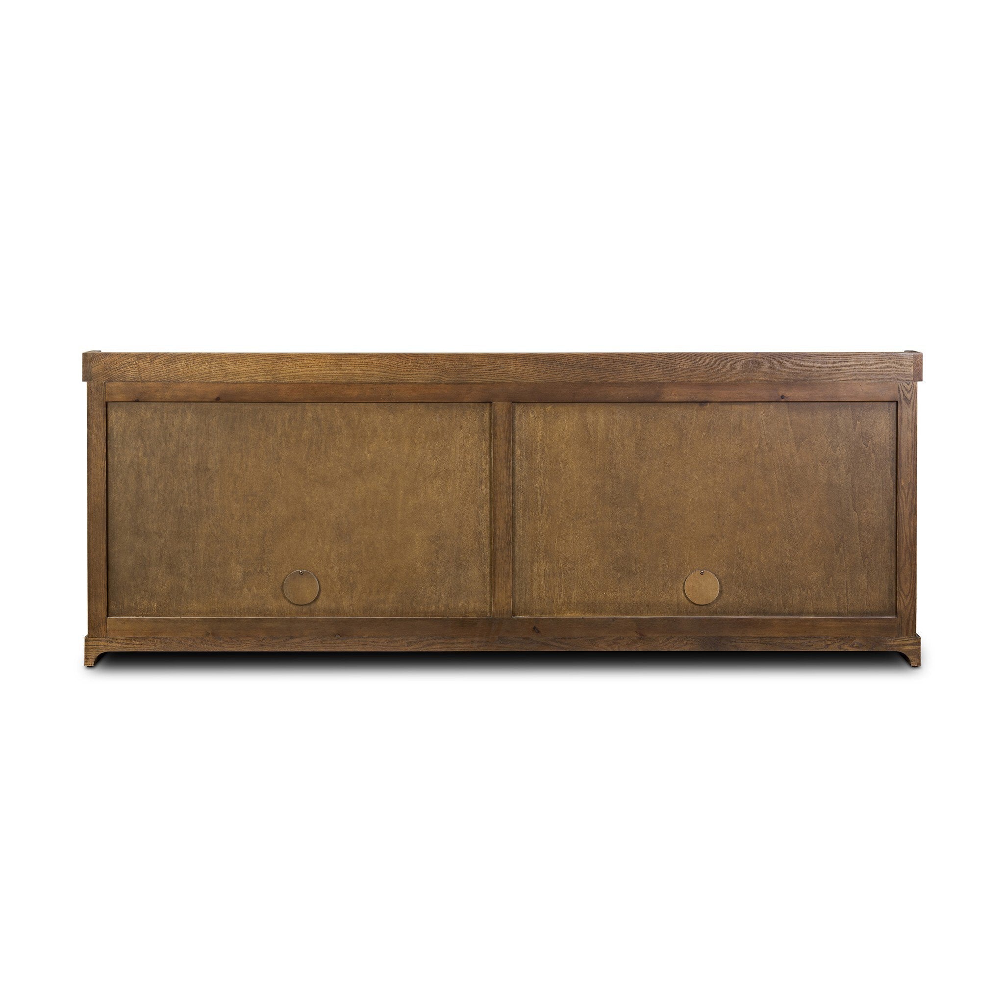 Adley Sideboard - Weathered Washed Oak Veneer Wood Buffet Cabinet for Dining Room, Living Room & Entryway Storage
