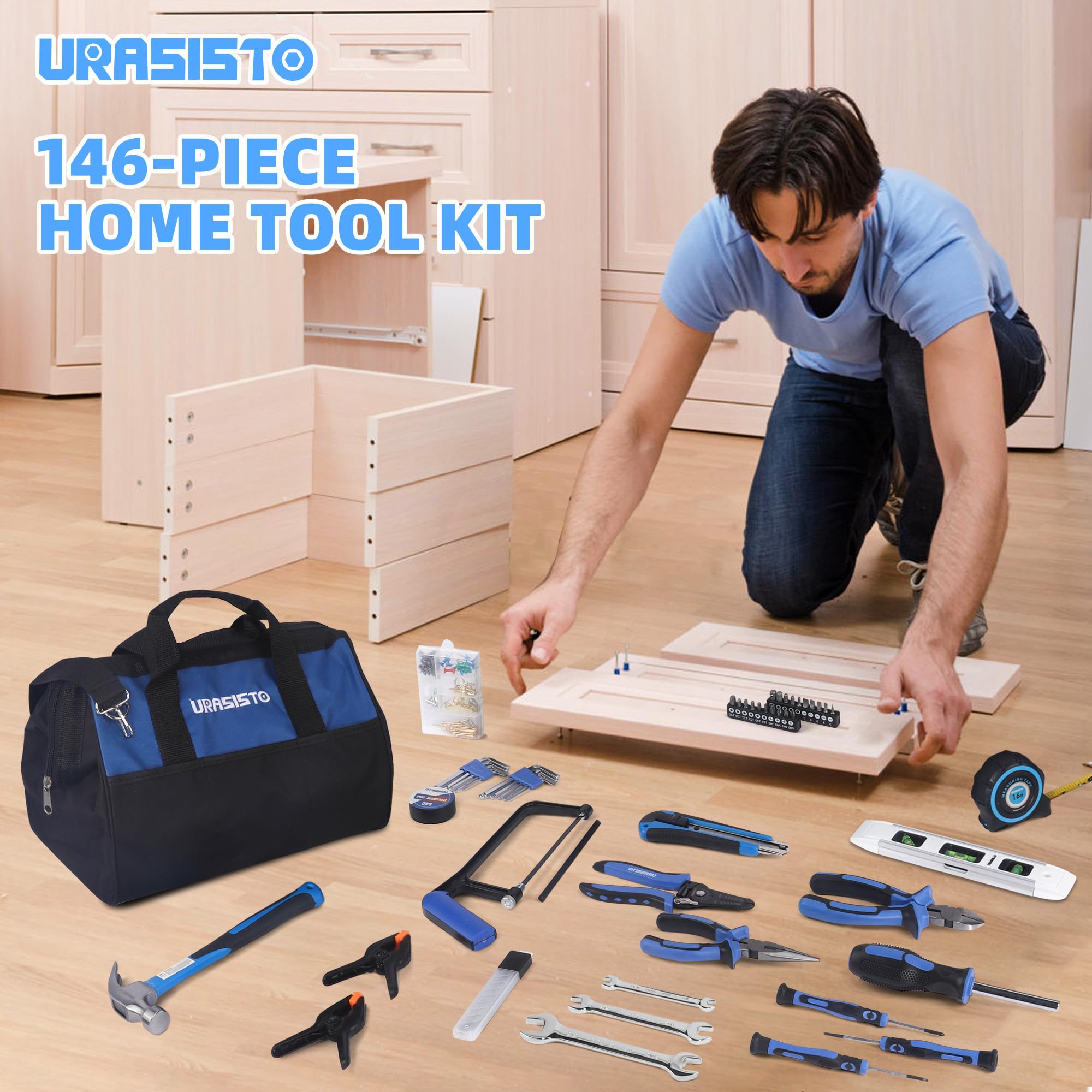 174-Piece Premium Tool Kit with 14