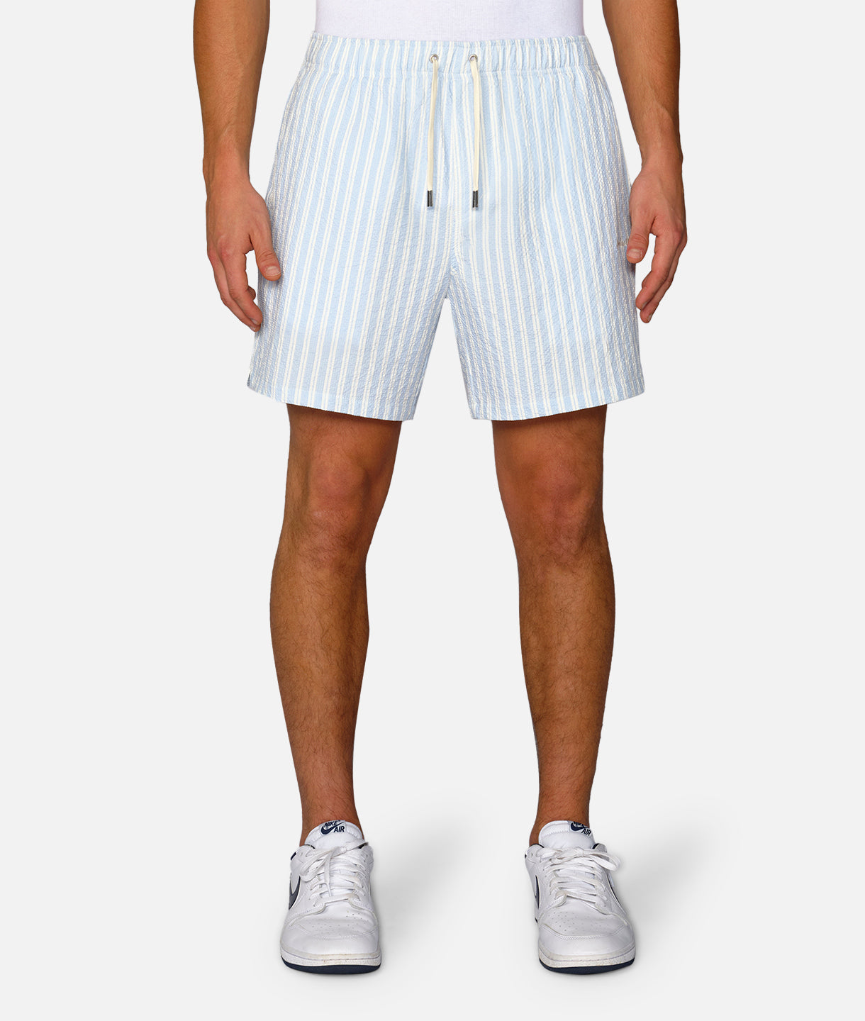 **Berkeley Swim Shorts - Sky Vanilla Color | Quick-Dry, Comfortable Men's Swim Trunks for Beach, Pool & Vacation**