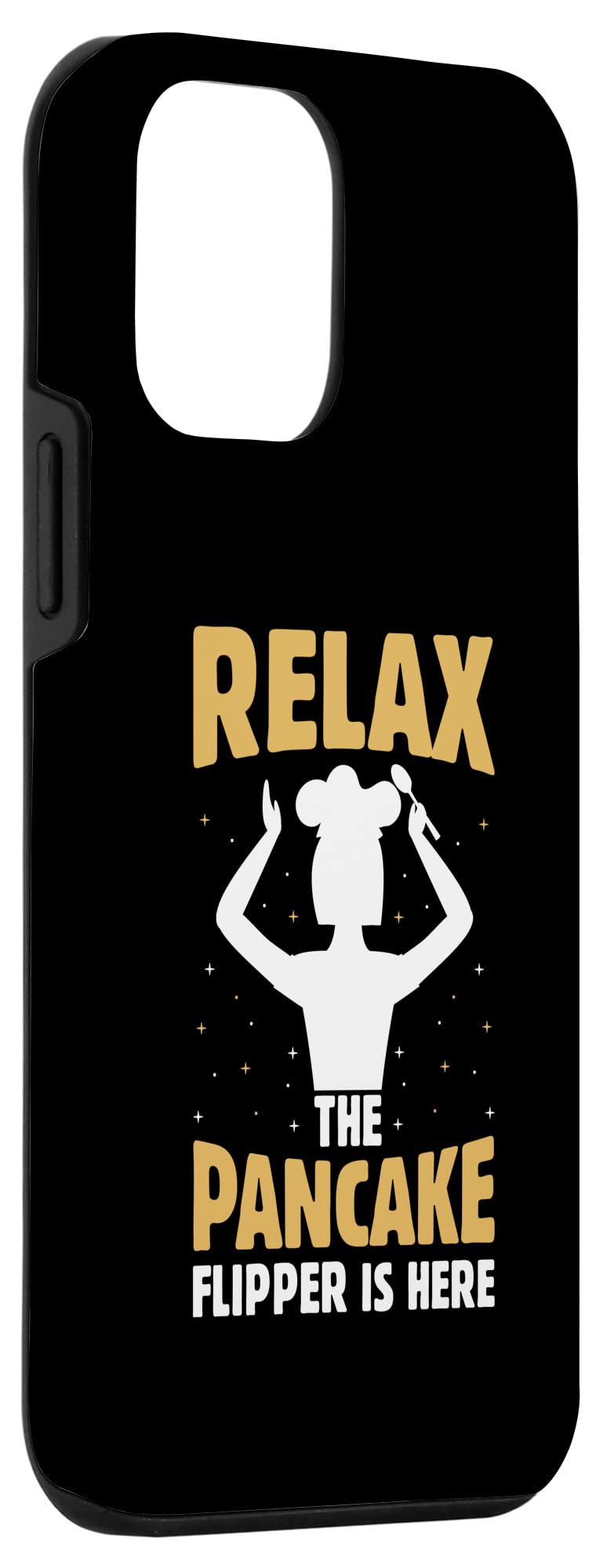 iPhone 12 Mini Pancake Flipper Case - Funny Novelty Phone Cover with Frying Pan Design - Perfect for Cooking Enthusiasts & Prank Gifts