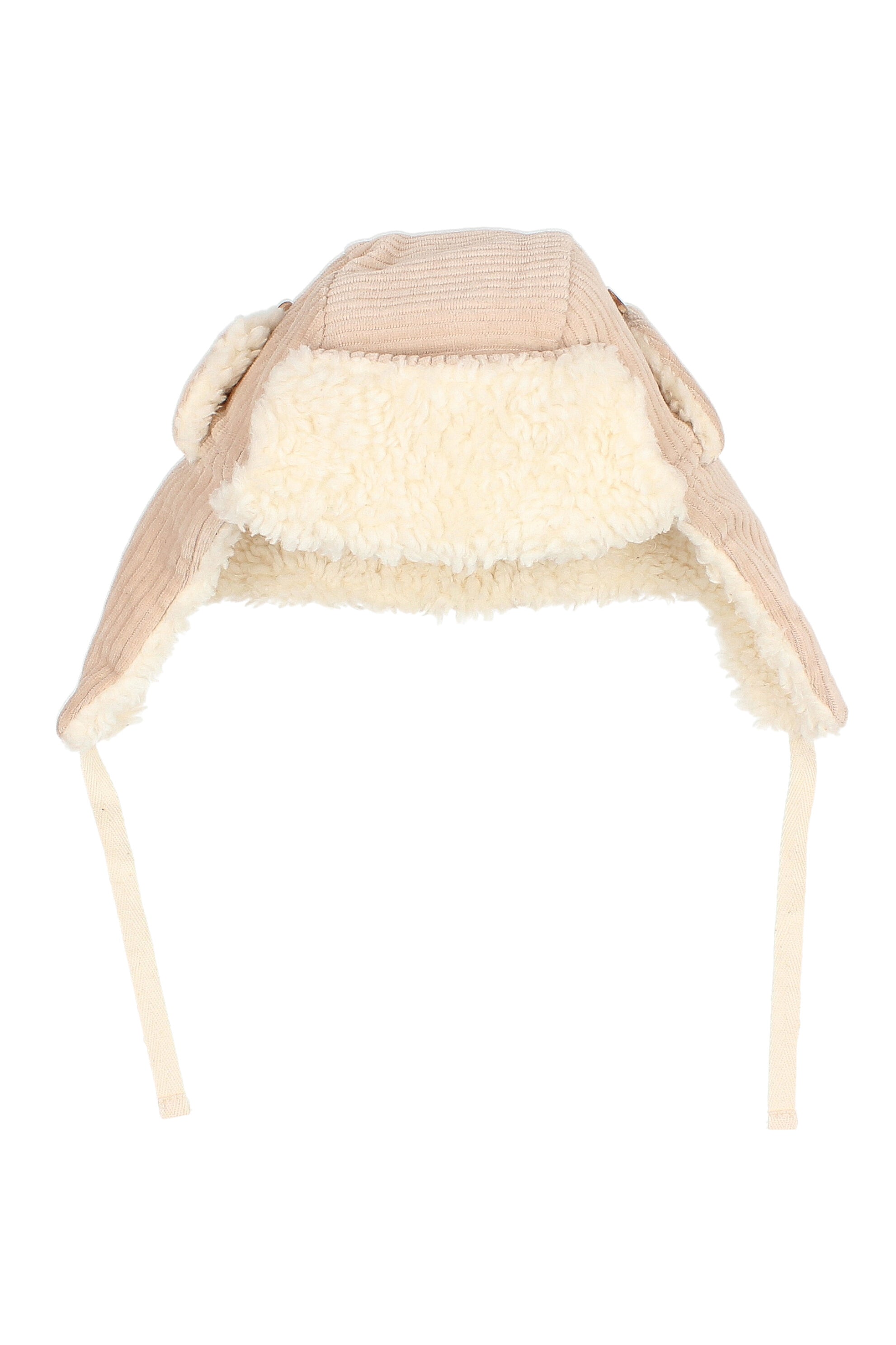 Warm Corduroy Sherpa Lined Trapper Hat for Men & Women - Winter Ear Flap Hat for Cold Weather, Outdoor Activities & Snow Sports