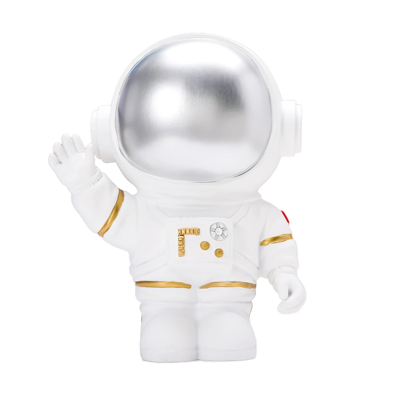 Astronaut Piggy Bank for Kids & Adults - Money Box Coin Bank for Girls, Boys, Nursery Decor - Perfect Gift for Birthday, Christmas (Small Size, Blue) - Great for Savings Goals, Allowance Tracking & Financial Education