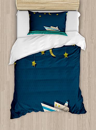 Night Blue Yellow Teal