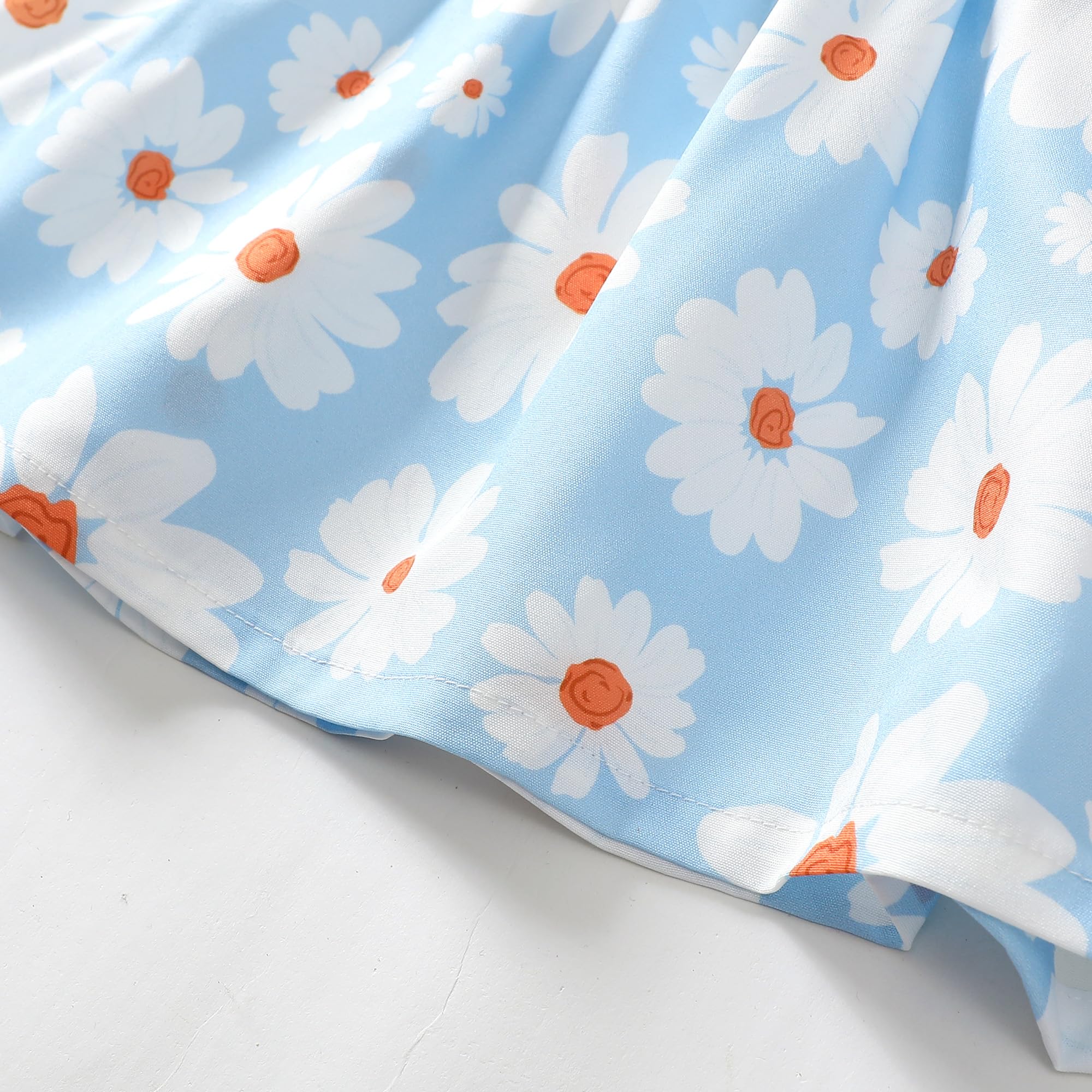 Newborn Baby Girl Dress - Toddler Halter Backless Sleeveless Floral Sundress for Summer | Perfect for Beach, Party & Photo Shoots