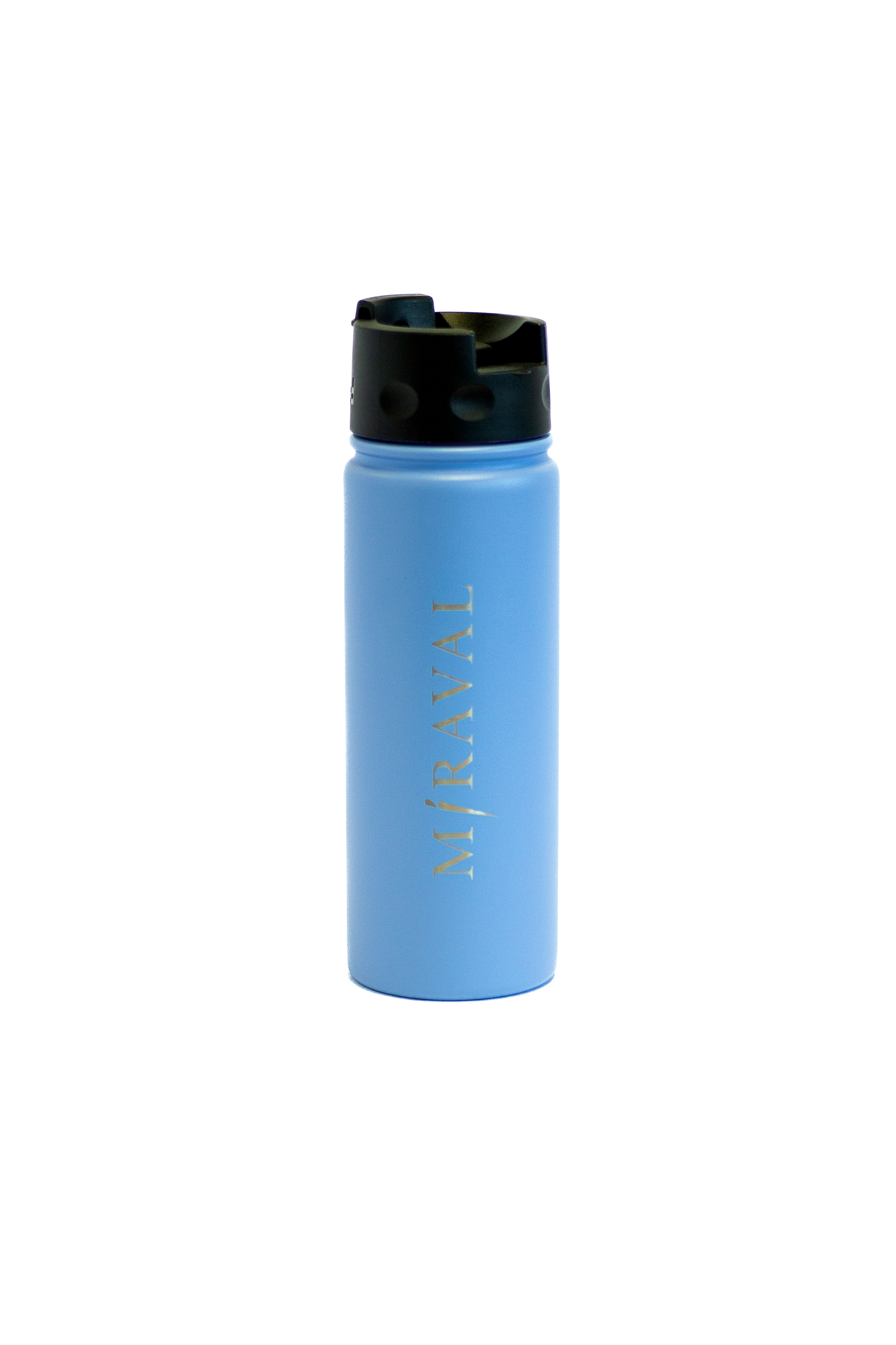 Miraval Flip Lid Water Bottle - Leakproof & Insulated Stainless Steel Bottle for Gym, Hiking, Travel & Everyday Use