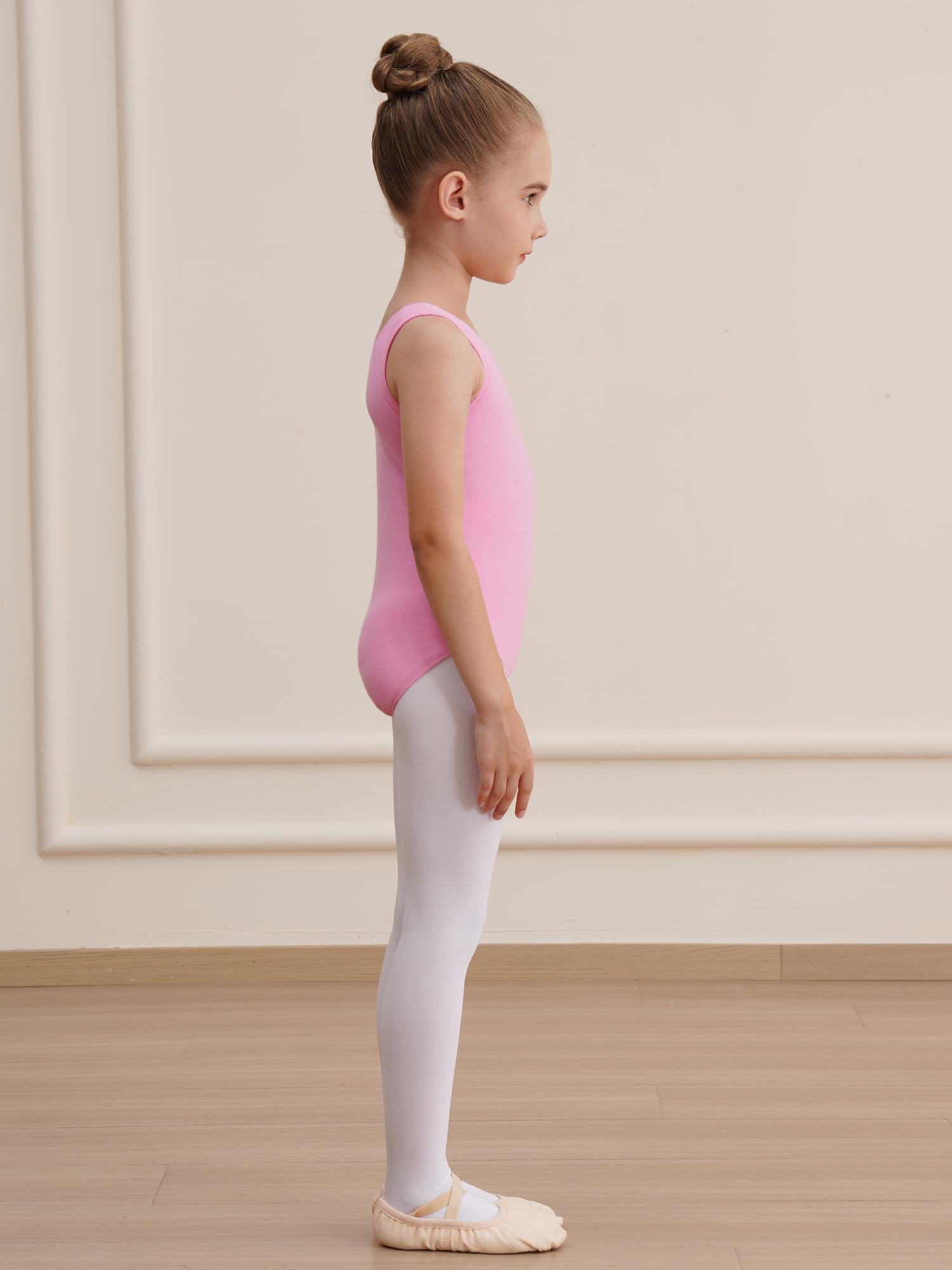 Girls Gymnastics Leotards - Sleeveless Ballet Dance Leotard for Toddlers & Kids | Perfect for Gymnastics, Ballet Practice, Dance Recitals & Performance Costumes