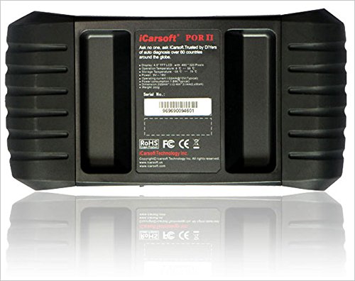 iCarsoft i960 OBD2 Scanner Tool - Professional SRS Airbag Code Reader & Oil Reset for Porsche 911, 997, 981 | Car Diagnostic Scanner for Engine Light, ABS, Transmission | Perfect for DIY Mechanics & Auto Repair Shops