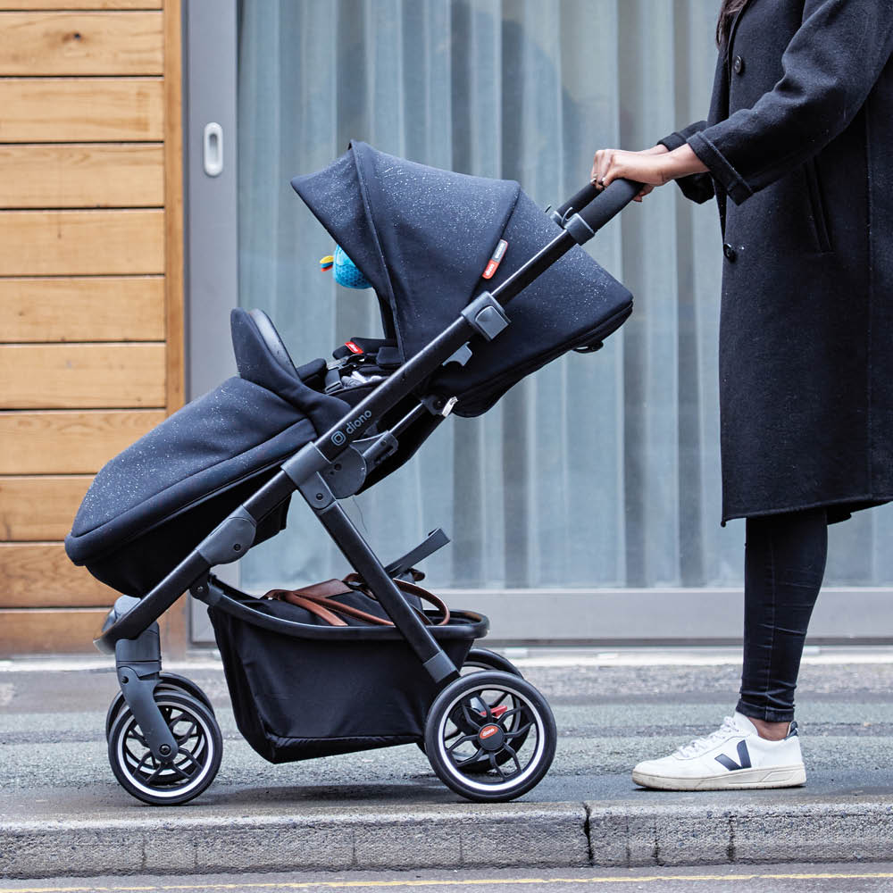 Diono Editions Excurze Mid Size Stroller - Lightweight Compact Travel Stroller for Toddlers | Perfect for Air Travel, Shopping & City Walks