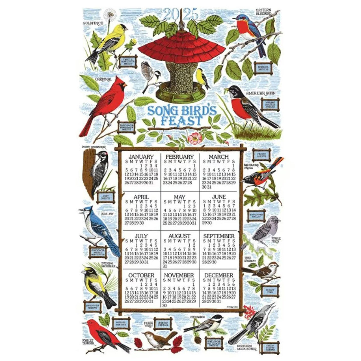 2025 Calendar Towels - Premium Cotton Bath & Kitchen Towels with Yearly Planner - Perfect for Home, Office, and Gifts