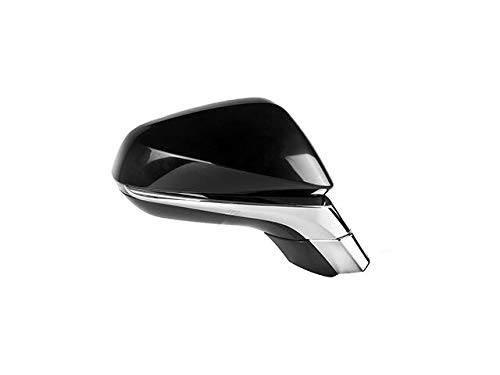 Right Passenger Side Power Mirror - Paint to Match - Manual Folding - Convex Glass - Heated with Turn Signal - Compatible with 2015-2017 Lexus NX200t - Perfect for Winter Driving and Enhanced Safety