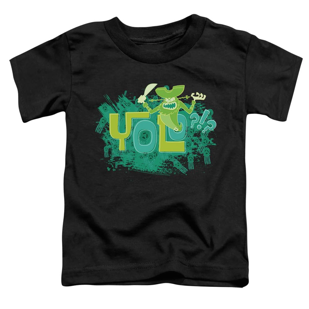 Spongebob Yolo Unisex Toddler T-Shirt | Cartoon Character Graphic Tee for Boys & Girls | Perfect for Playdates, Birthday Parties & Casual Wear