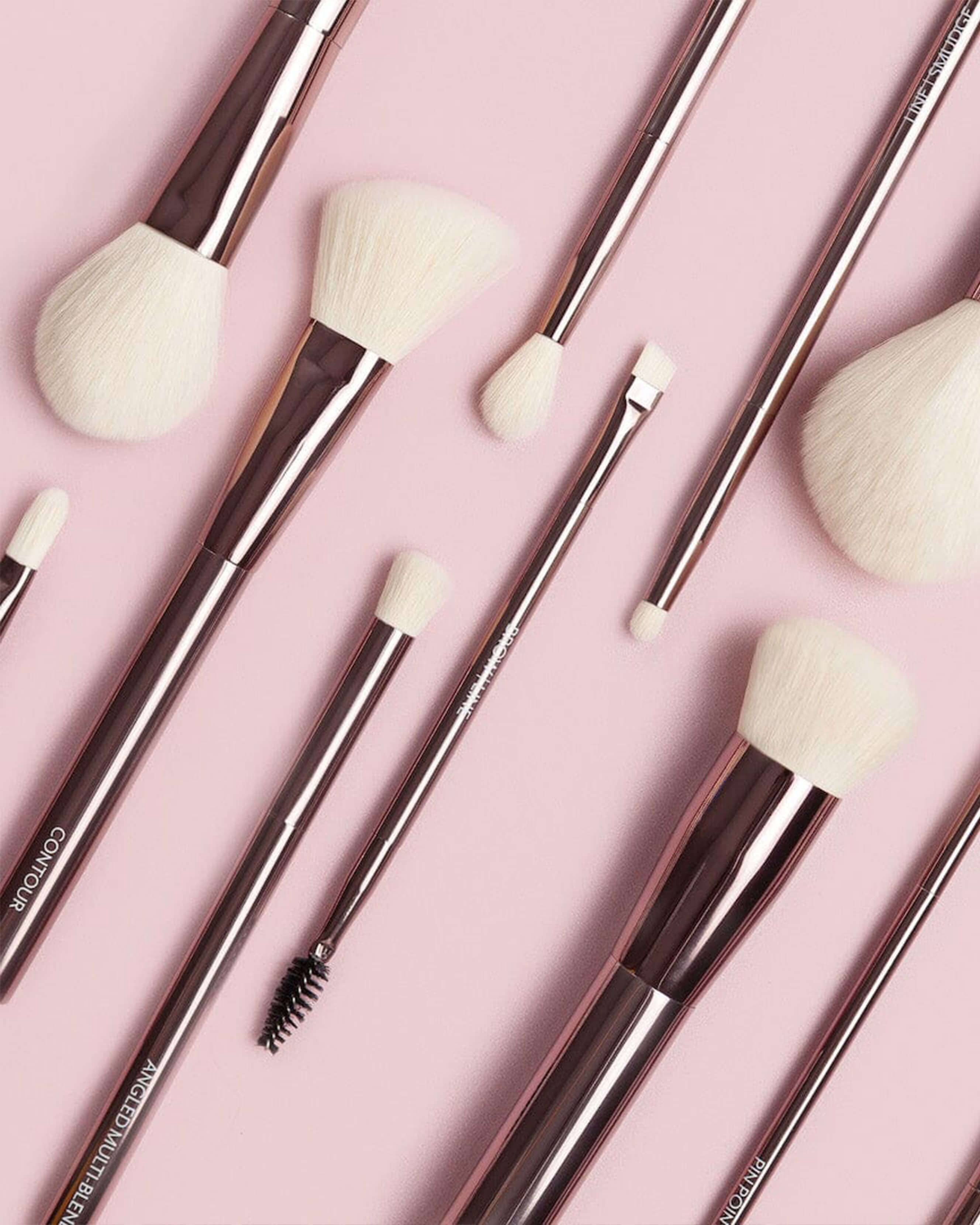 Eco-Friendly Vegan Makeup Brush Set - Premium Contour & Blending Brushes for Flawless Face Makeup | Cruelty-Free & Sustainable Beauty Tools for Professional & Everyday Use