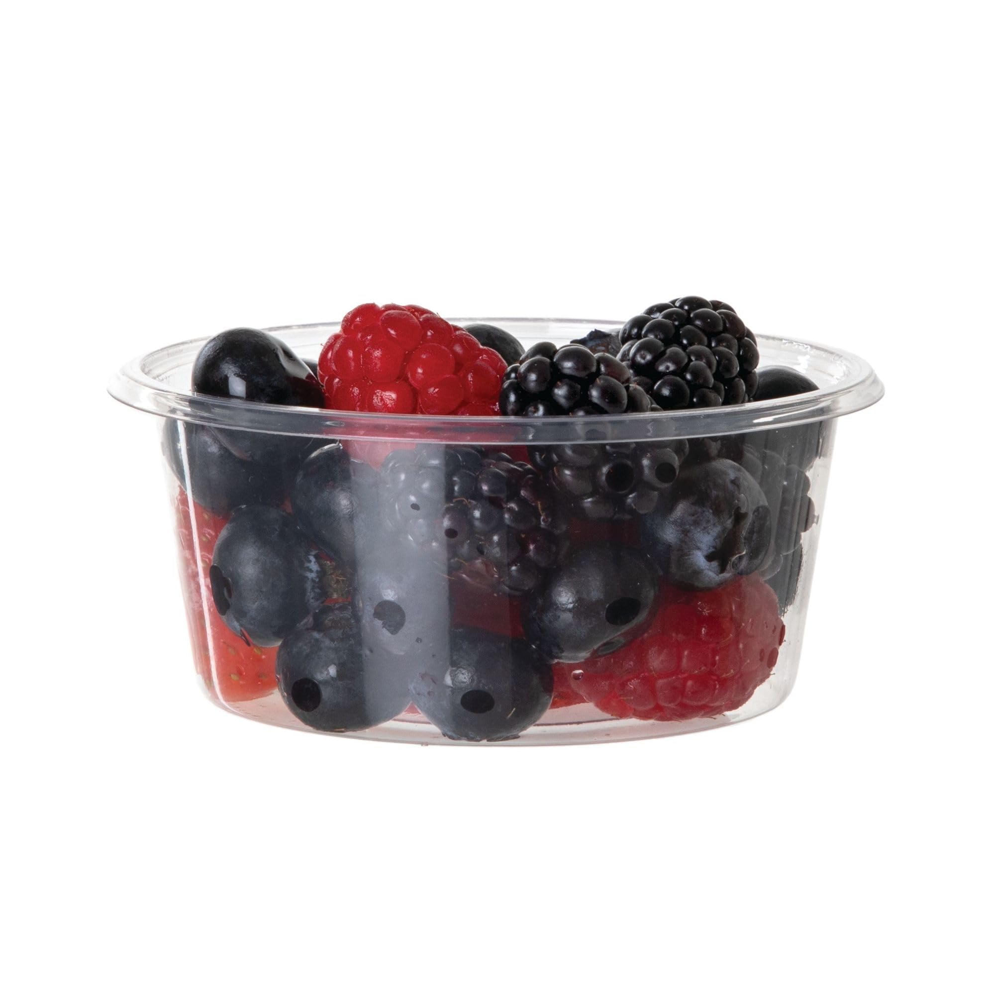ECO PRODUCTS Compostable 5oz Clear Round Deli Containers - Case of 2000 | PLA Plant-Based Biodegradable Food Storage | Perfect for Meal Prep, Takeout & Leftovers | Lids Sold Separately | Sustainable Restaurant & Home Kitchen Supplies