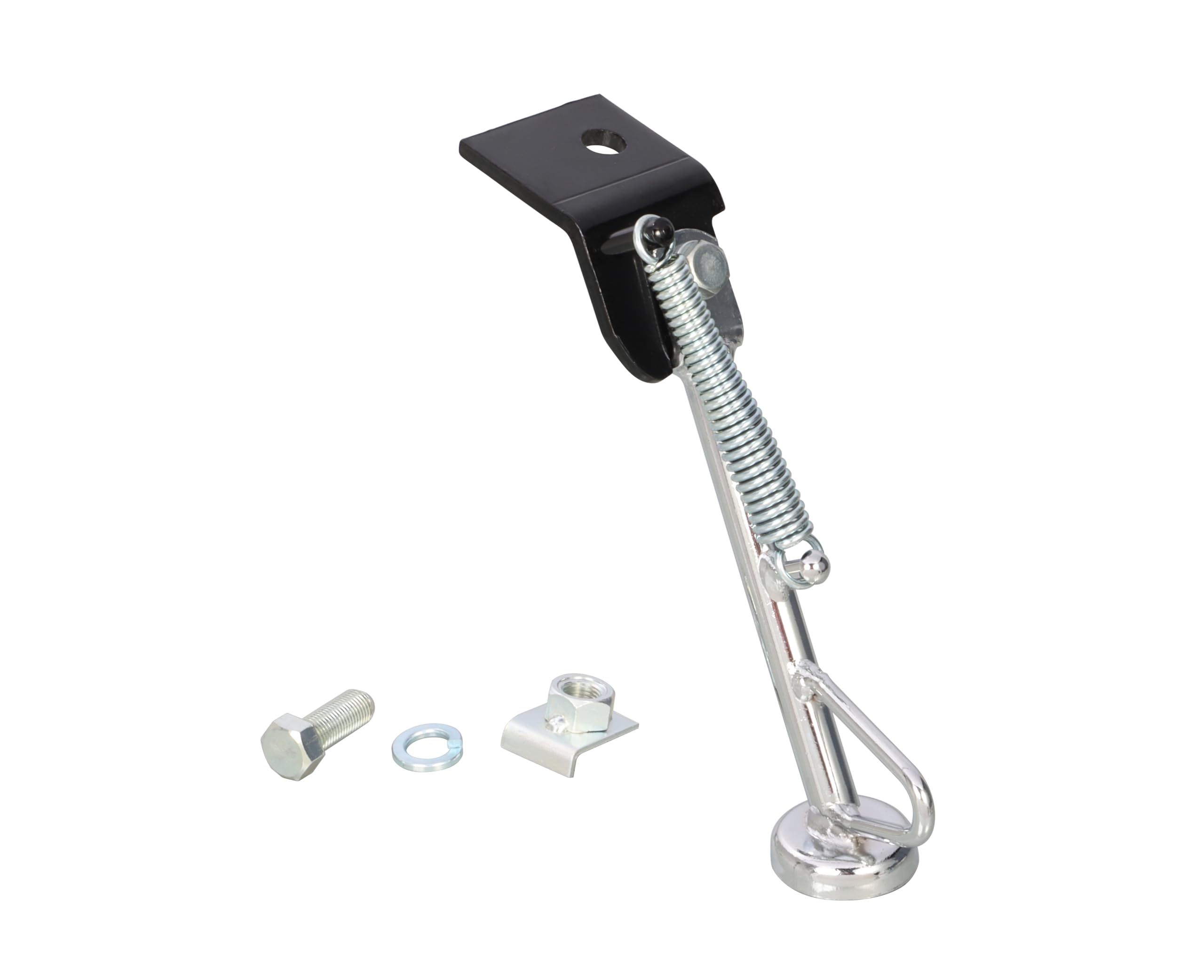 Kitaco KITACO Side Stand YS-215 for Yamaha JOG 2JA - Chrome Plated 656-0010215 | Motorcycle Kickstand Replacement for Easy Parking & Maintenance