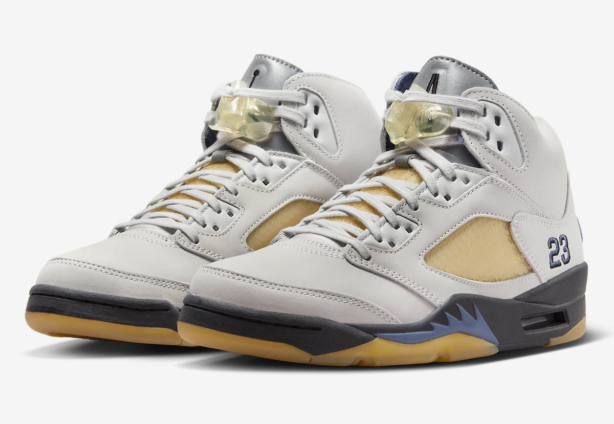 Nike Air Jordan 5 Retro SP A Ma Maniere - Photon Dust/Black - Women's Size 12 (Men's 10.5) - FZ5758-004 | Retro Basketball Shoes for Women, Streetwear Fashion Sneakers, Casual Wear & Collectible Lifestyle Shoes