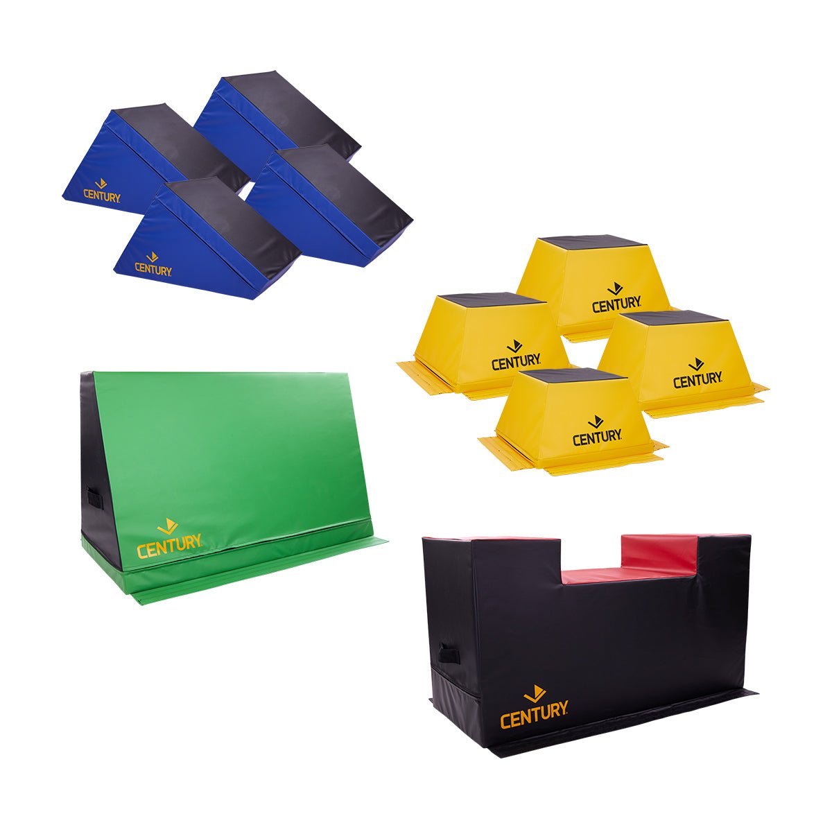 Century Ninja Obstacle Kit - Kids Indoor/Outdoor Training Equipment for Agility & Strength | Perfect for Backyard Play, Gym Class & Ninja Warrior Training