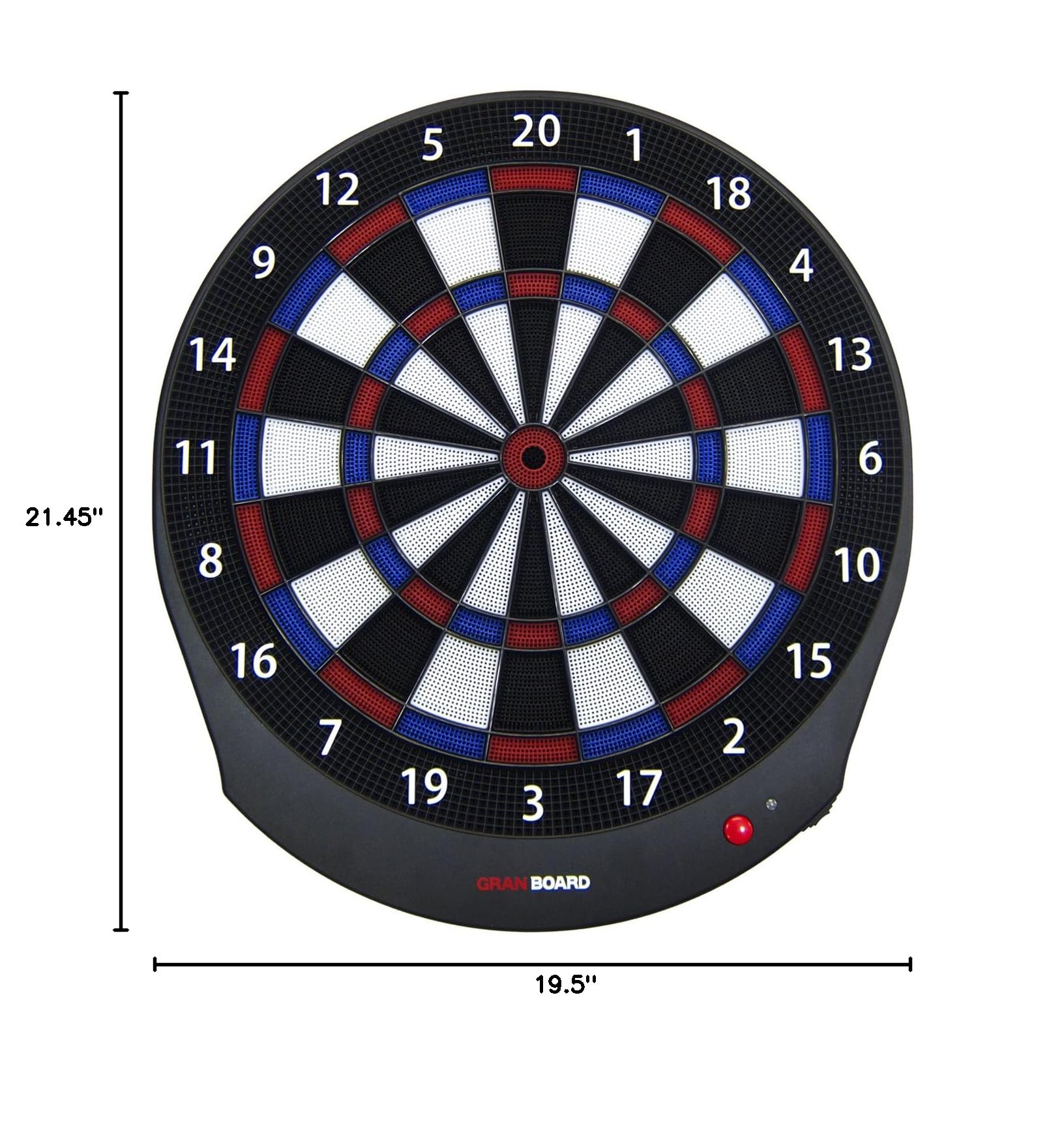 GRANBOARD Dash Blue - Electronic Dartboard for Home & Bar - Bluetooth Smart Scoring System with Online Play - Perfect for Parties & Game Nights