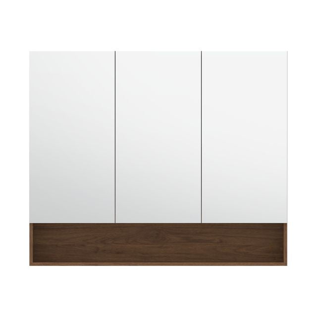 ADP Eli Shaving Cabinet - Wall Mounted Bathroom Storage with Mirror, Perfect for Razor & Toiletries Organization - Ideal for Small Bathrooms & Vanities
