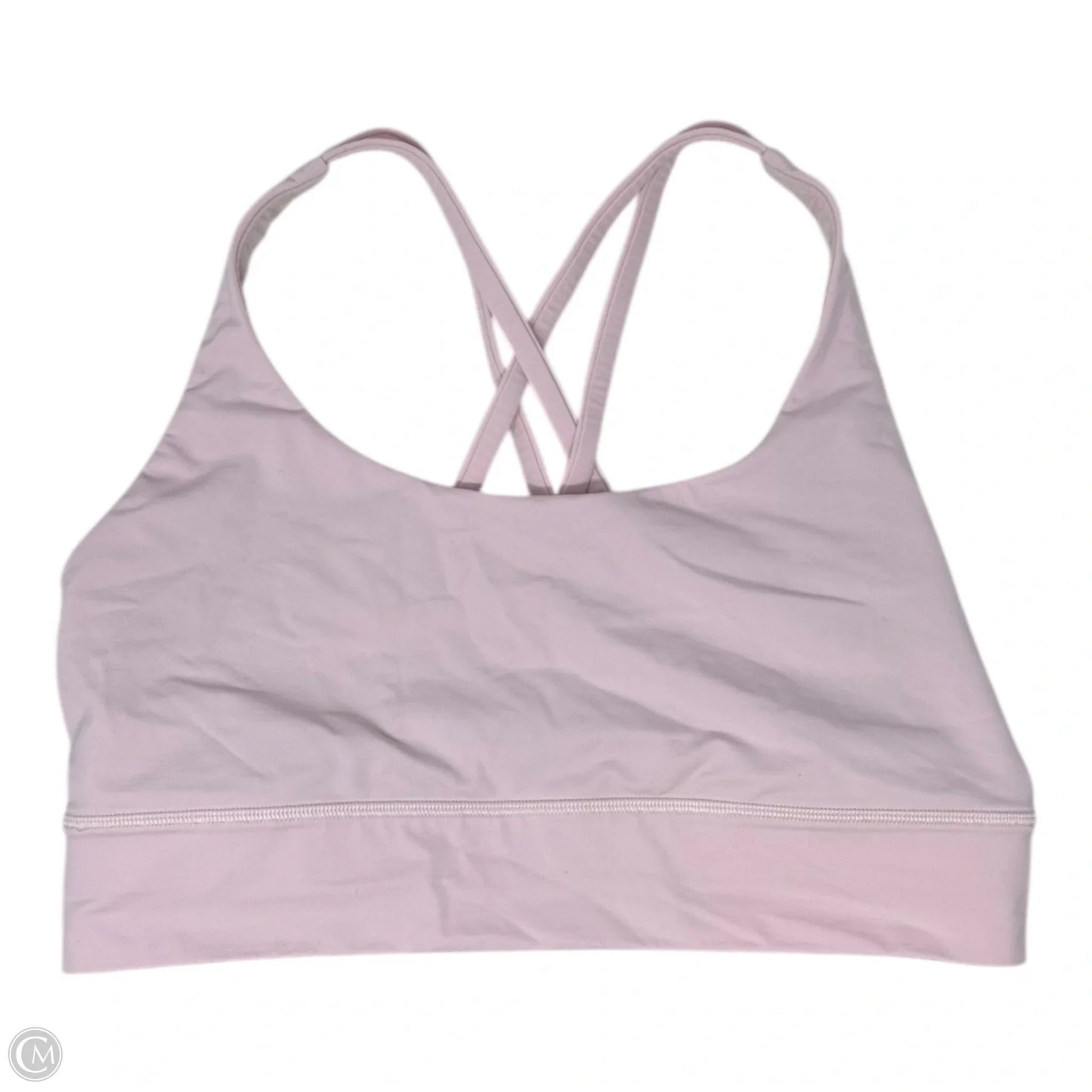Lululemon Pink Athletic Sports Bra Size 12 - High Support Workout Bra for Running, Yoga & Gym