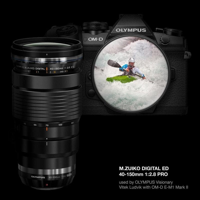 Olympus M.Zuiko Digital ED 40-150mm f/2.8 PRO Lens for Micro Four Thirds Cameras - Professional Telephoto Zoom Lens for Sports, Wildlife & Portrait Photography