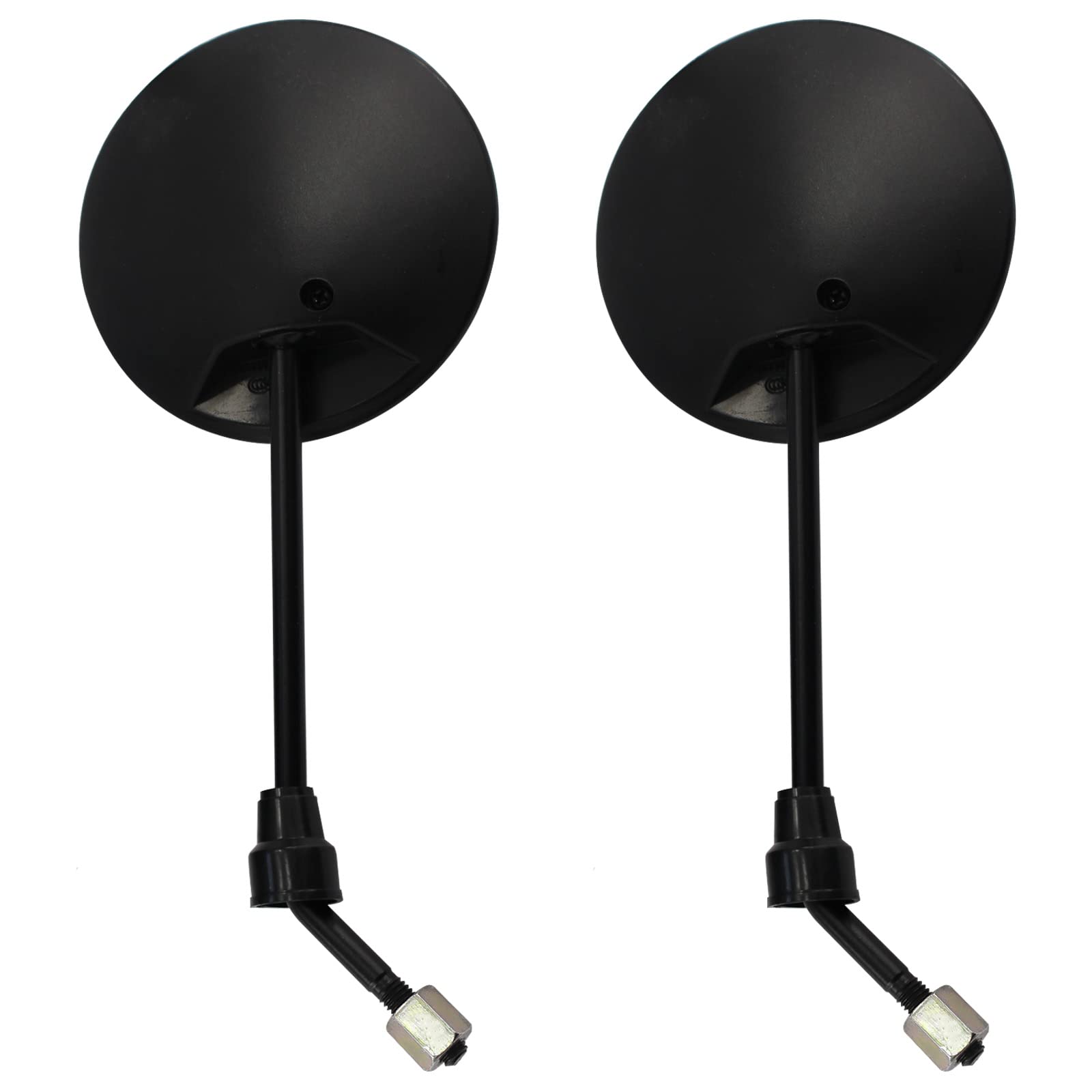 PRO BAT 8mm GY6 Scooter Rearview Mirrors - 360° Adjustable Motorcycle Mirrors for Moped, ATV, Quad & 4-Wheelers - Compatible with GY6 50cc 150cc 250cc Engines - Perfect for Urban Commuting & Off-Road Adventures