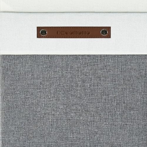 Grey and White W/ Lid