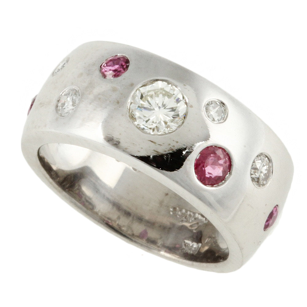18K Ruby and Diamond Ring - 0.345ct Ruby with 0.269ct & 0.143ct Diamonds | Elegant Engagement, Wedding, Anniversary Jewelry Gift for Women