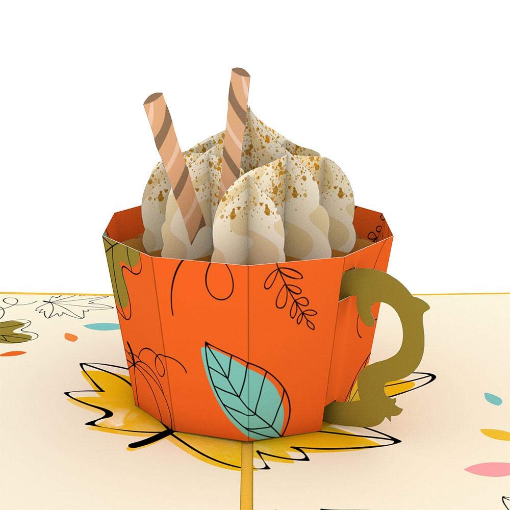 Lovepop Cozy Mug 3D Pop-Up Greeting Card - Heartwarming Birthday, Anniversary & Thank You Card - Perfect for Coffee Lovers, Tea Drinkers & Gift Giving Occasions