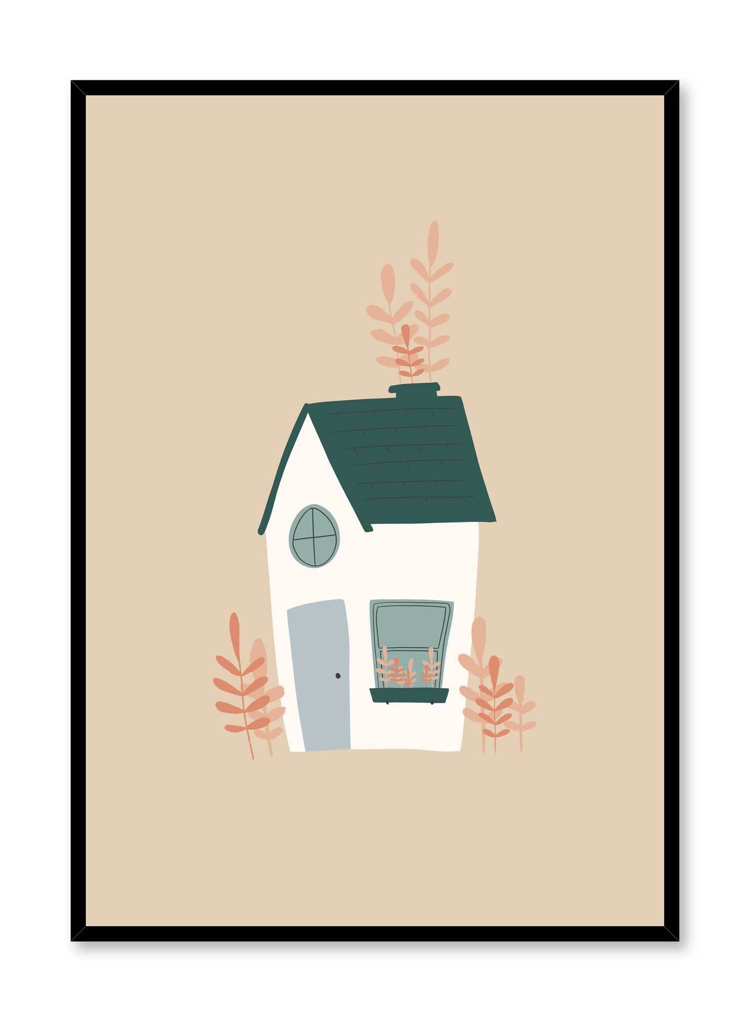 Funny 'Mama, I’m Home!' Poster - Vintage Retro Wall Art Decor for Living Room, Bedroom, Office - Perfect Gift for Moms & Family