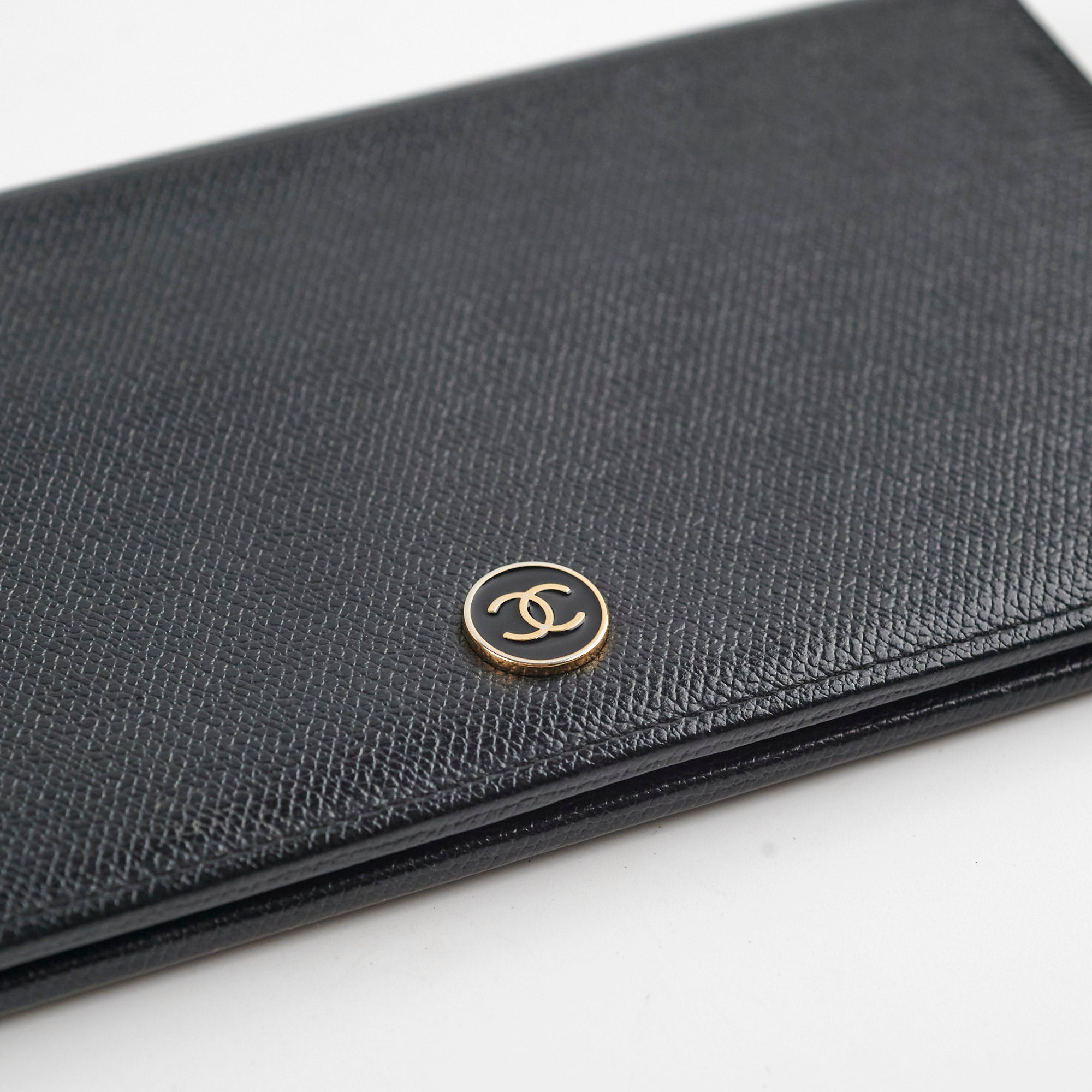 Chanel Black Long Wallet for Women | Genuine Leather Luxury Wallet | Perfect for Everyday Use & Special Occasions