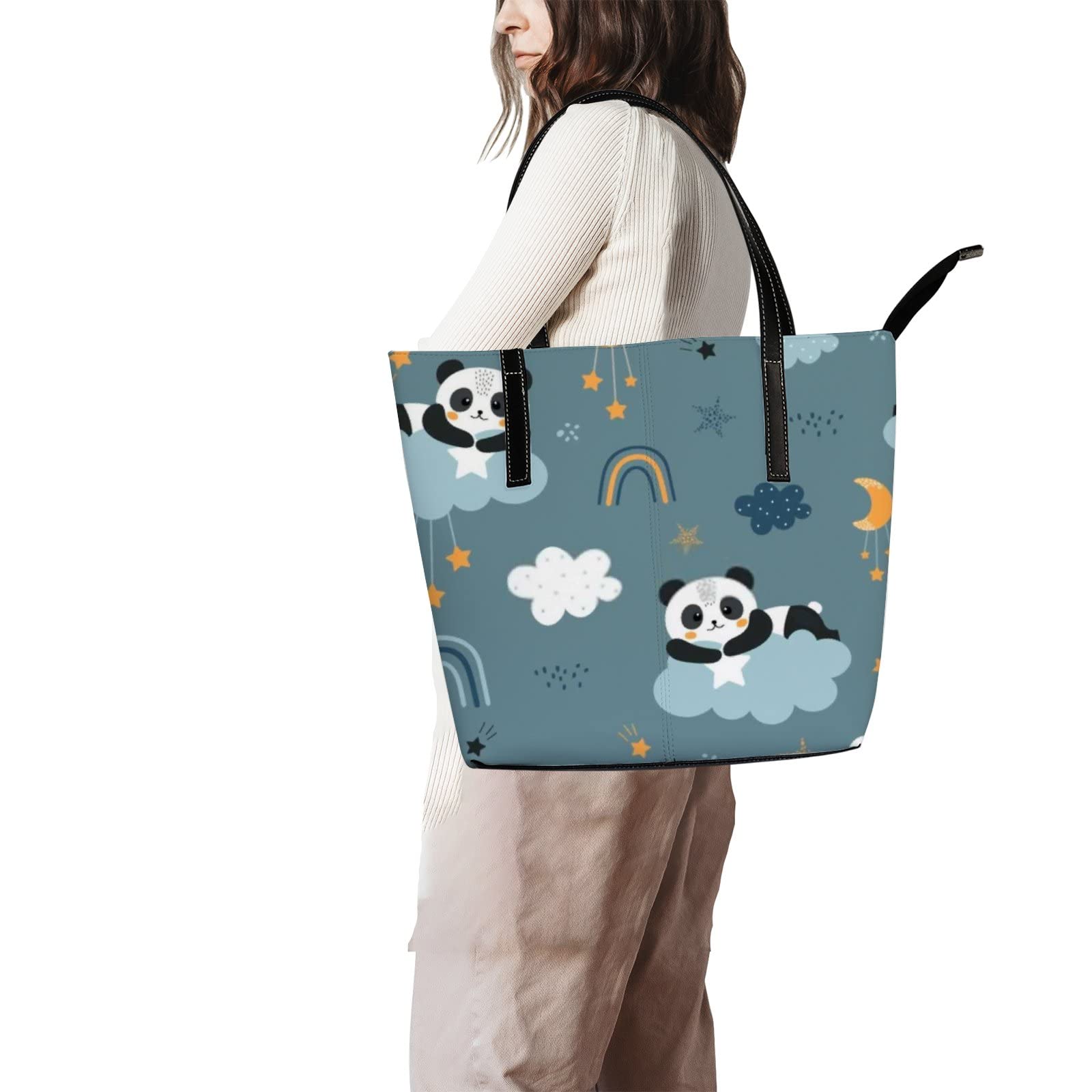 Premium Genuine Leather Tote Bag for Women - Stylish Crossbody Handbag with Adjustable Strap, Spacious Work Tote for Office, Travel & Daily Use