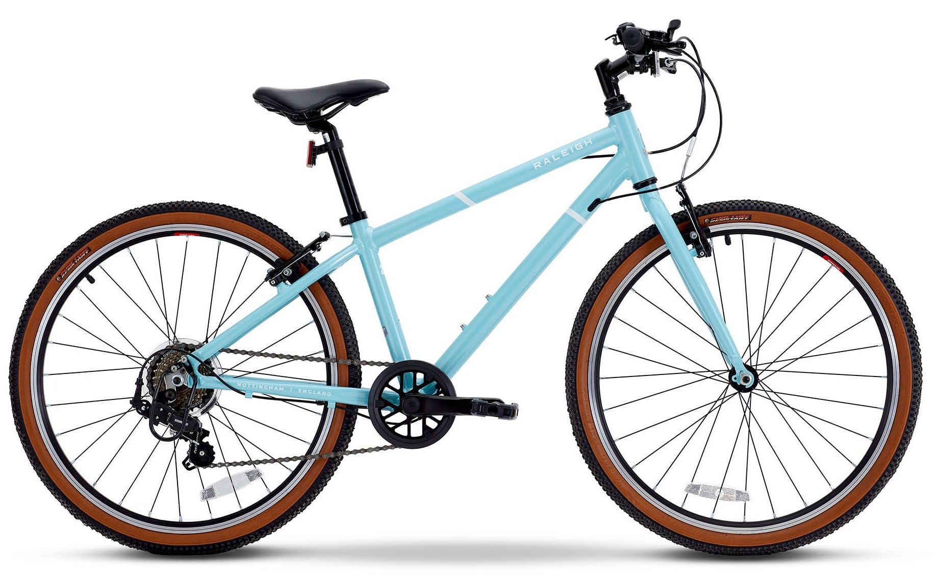 Raleigh Pop 24 Kids Bike - 16 Inch Wheels, Lightweight Aluminum Frame, Adjustable Seat - Perfect for Boys & Girls Ages 5-9, Ideal for Neighborhood Rides, Parks & Beginner Cyclists
