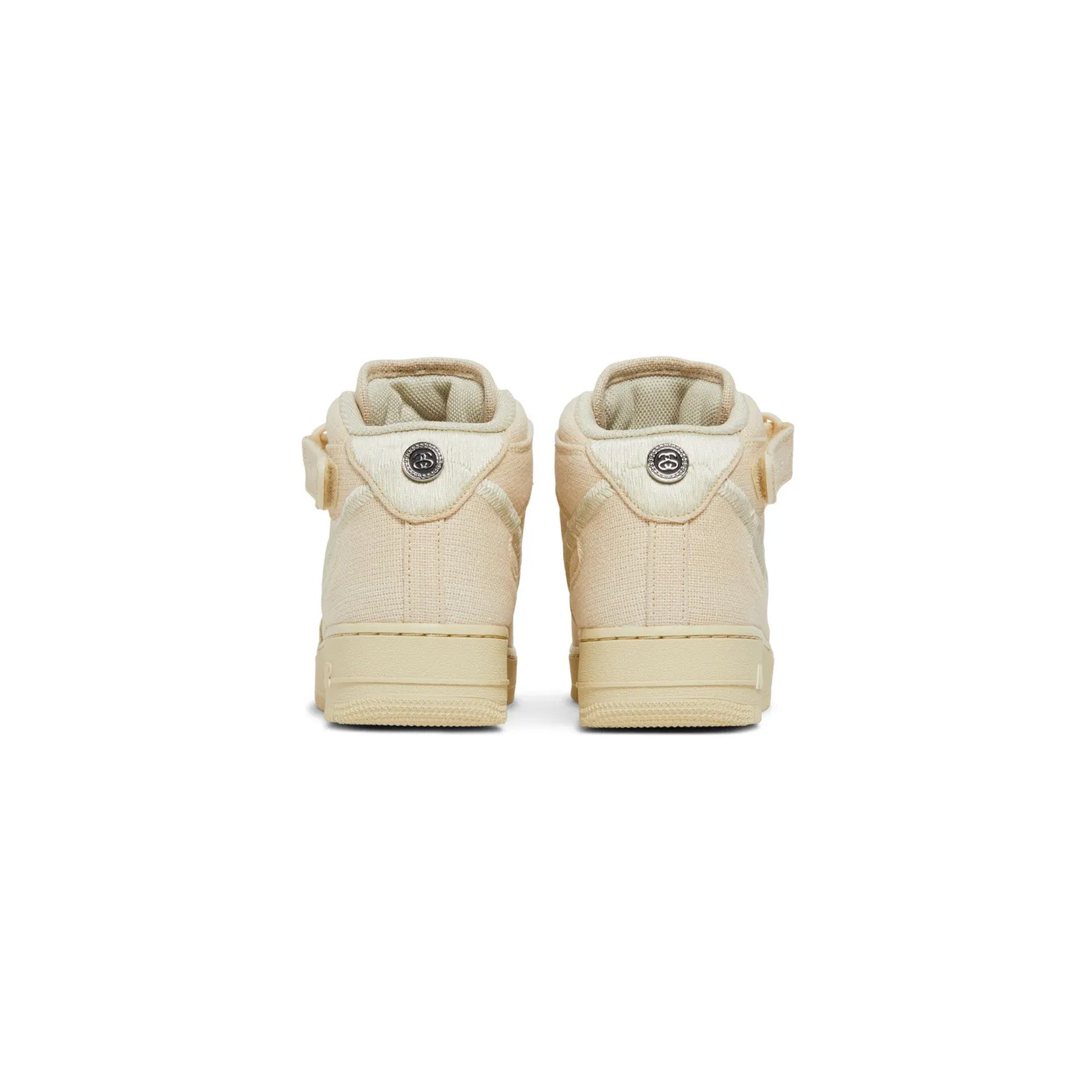Stussy x Nike Air Force 1 Mid 'Hemp' Sneakers (2022) - Limited Edition Streetwear Shoes for Men | Perfect for Casual Wear, Skateboarding & Urban Fashion