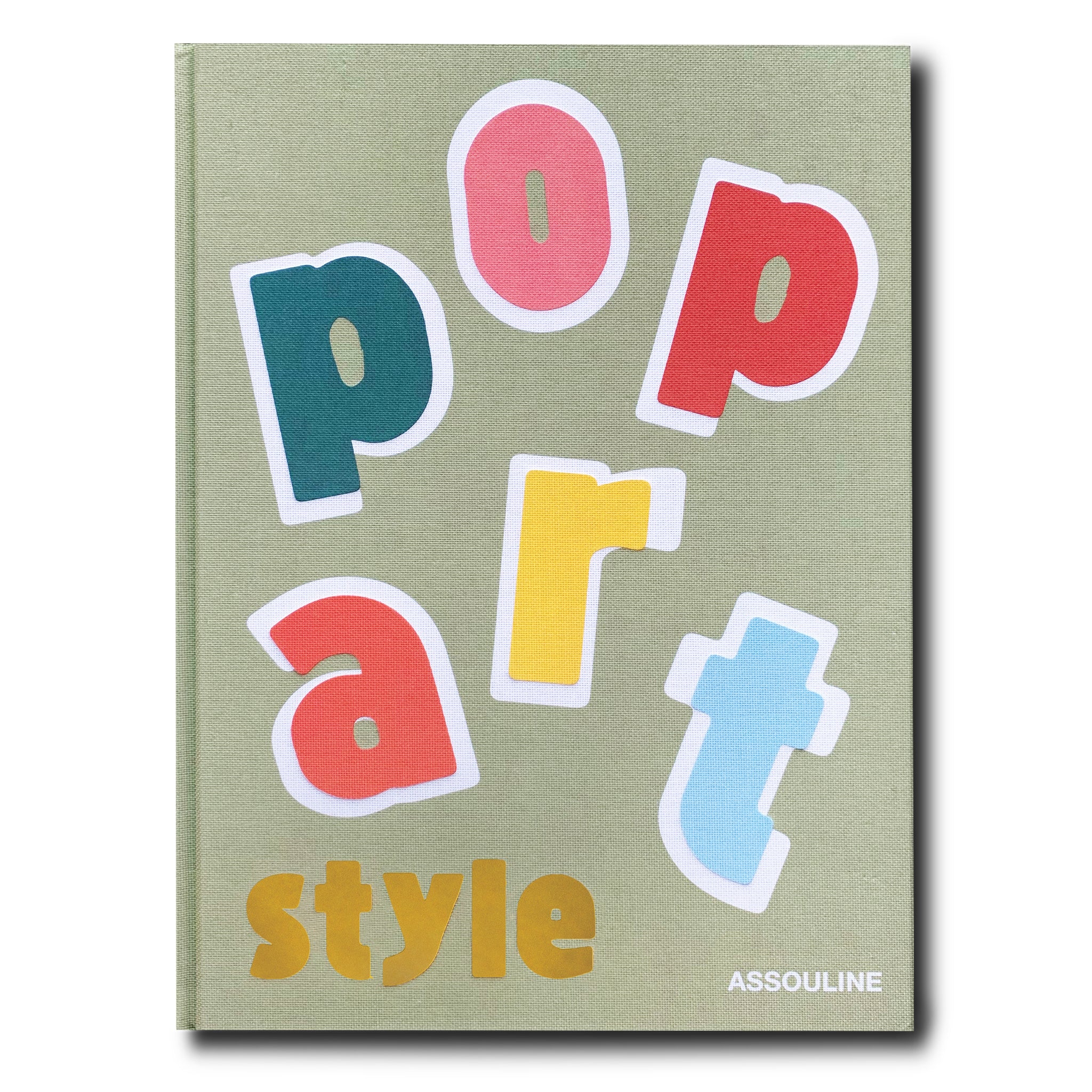 Pop Art Style Book - Creative & Vibrant Art Book for Home Decor, Gifts & Collectibles | Perfect for Art Lovers, Book Enthusiasts & Unique Home Decor