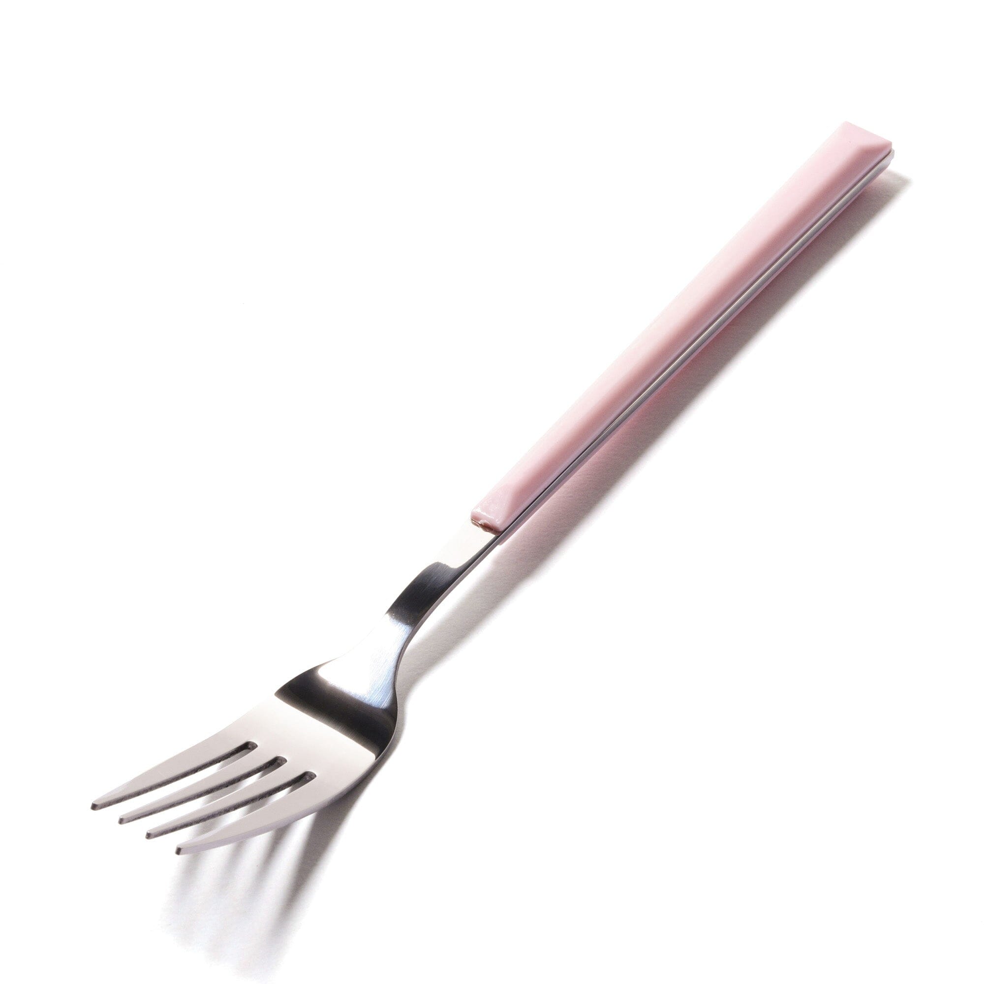 Premium Pink Color Handle Dinner Fork - Elegant Stainless Steel Cutlery Set for Dining, Parties, and Home Decor