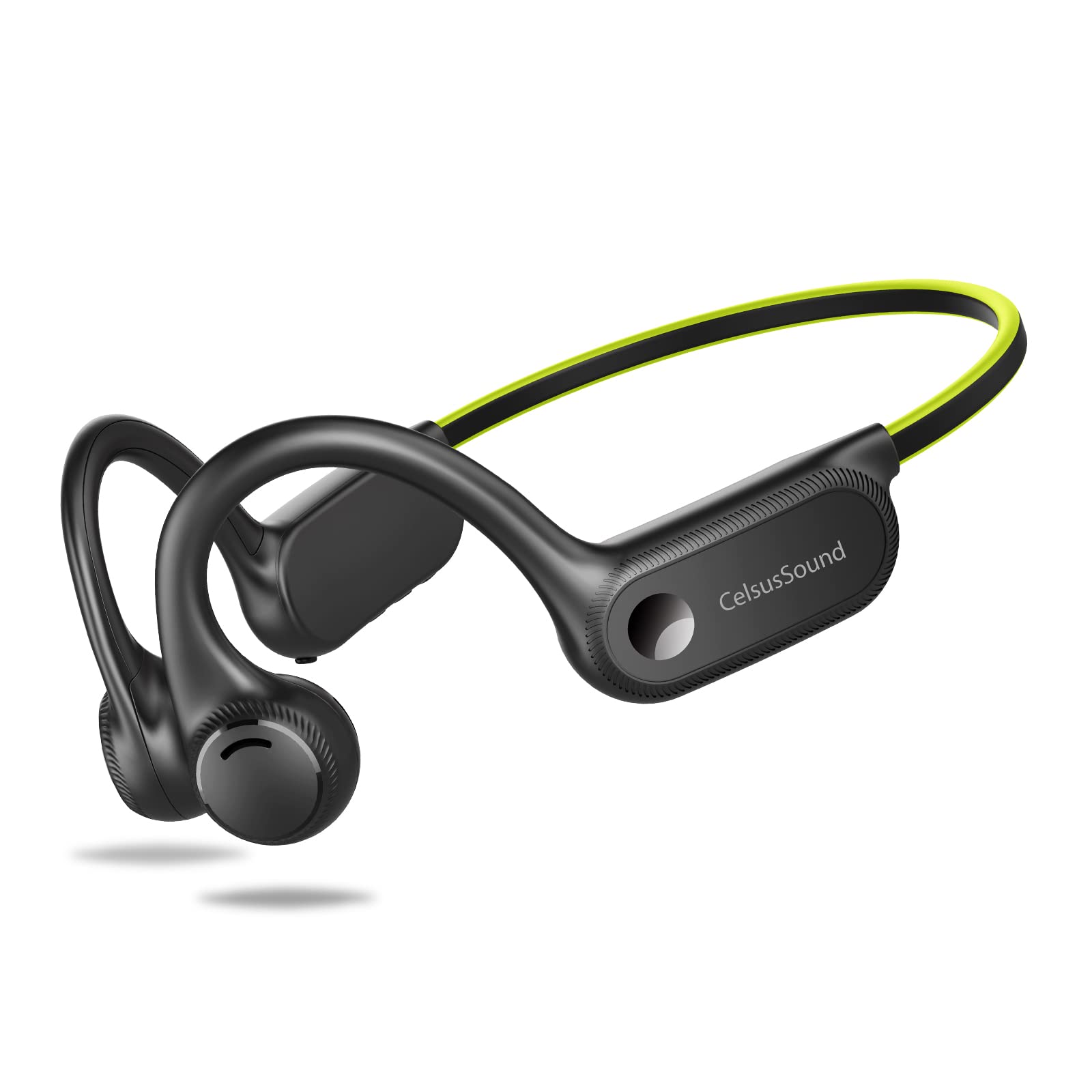 CelsusSound Open Ear Bluetooth Headphones with Noise-Canceling MIC - Wireless Sport Headphones, IPX5 Waterproof, 10H Playtime - Perfect for Running, Cycling, Gym Workouts & Outdoor Activities