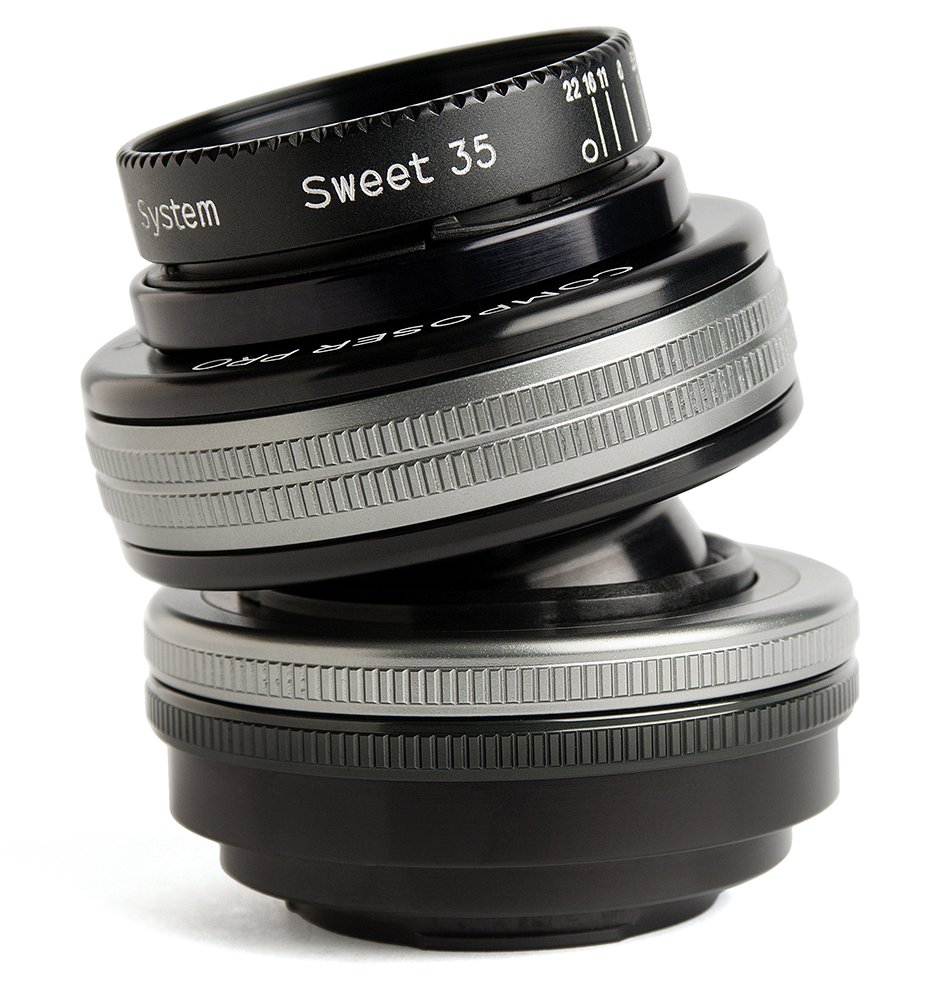 LB-3U7C Composer Pro II Lens Adapter with Sweet 35 Optic for Canon EF Mount - Black | Compatible with DSLR & Mirrorless Cameras for Cinematic Photography & Videography